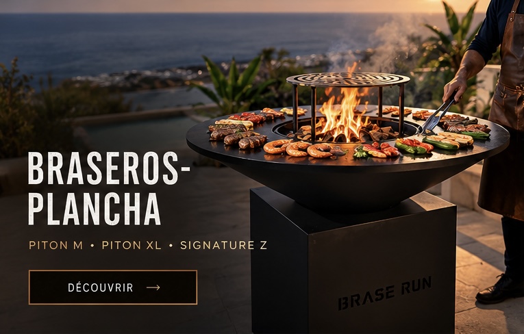 BRASE RUN - Braseros Plancha